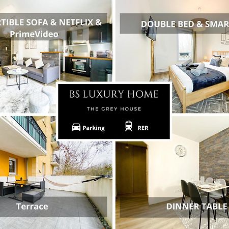 Appartamento The Grey House - Parking - Piscine - Rer A 6 Min Bussy-Saint-Georges Esterno foto