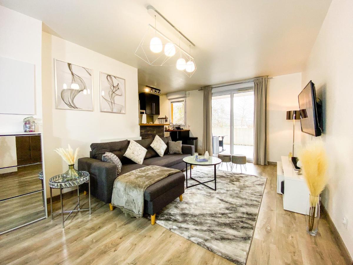 Appartamento The Grey House - Parking - Piscine - Rer A 6 Min Bussy-Saint-Georges Esterno foto